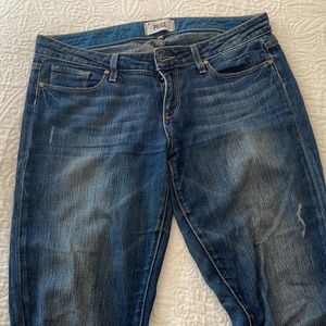 Paige GUC straight leg jeans